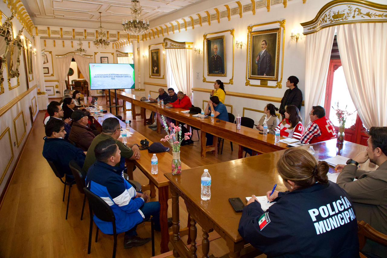 Huamantla instala Mesa Interinstitucional para la Prevención y Atención de Incendios